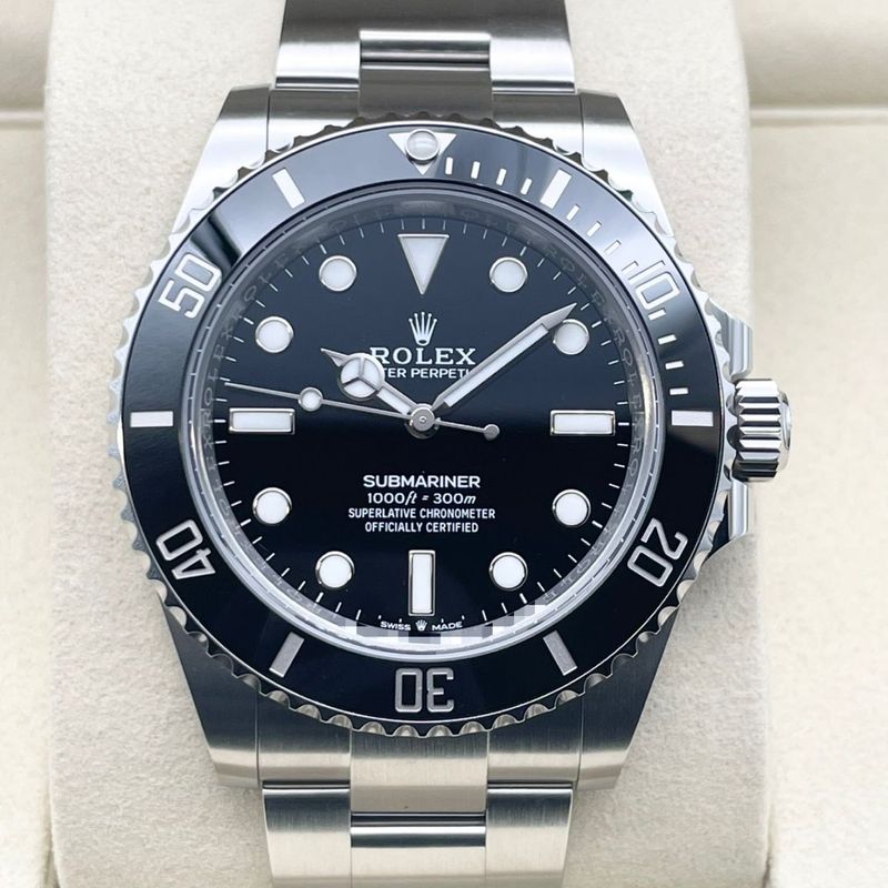 ロレックス サブマリーナ ノンデイト 124060 ブラック 41mm