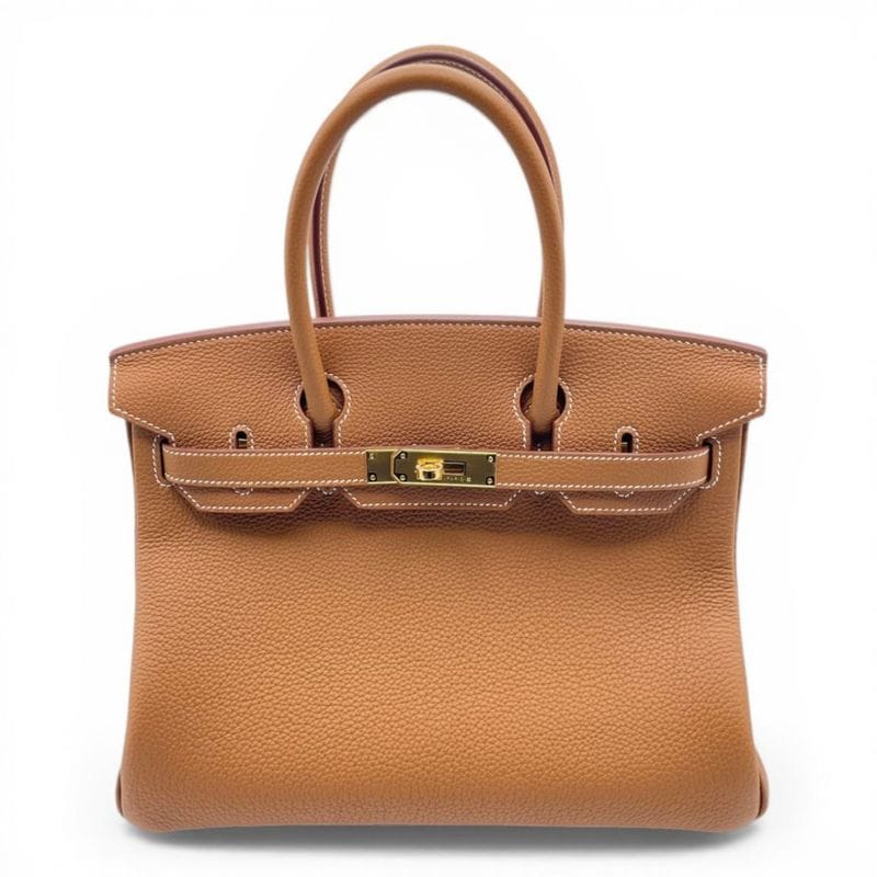 エルメス バーキン 30 ゴールド トゴ ゴールド金具 W刻印