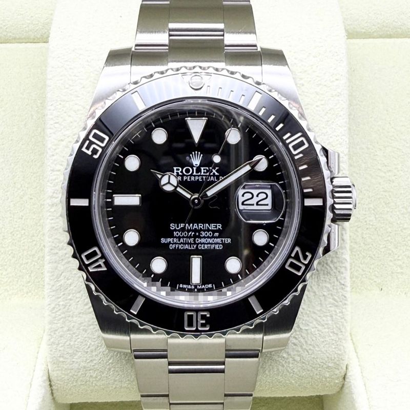 ロレックス サブマリーナ デイト 116610LN ブラック オイスターブレスレット 41mm