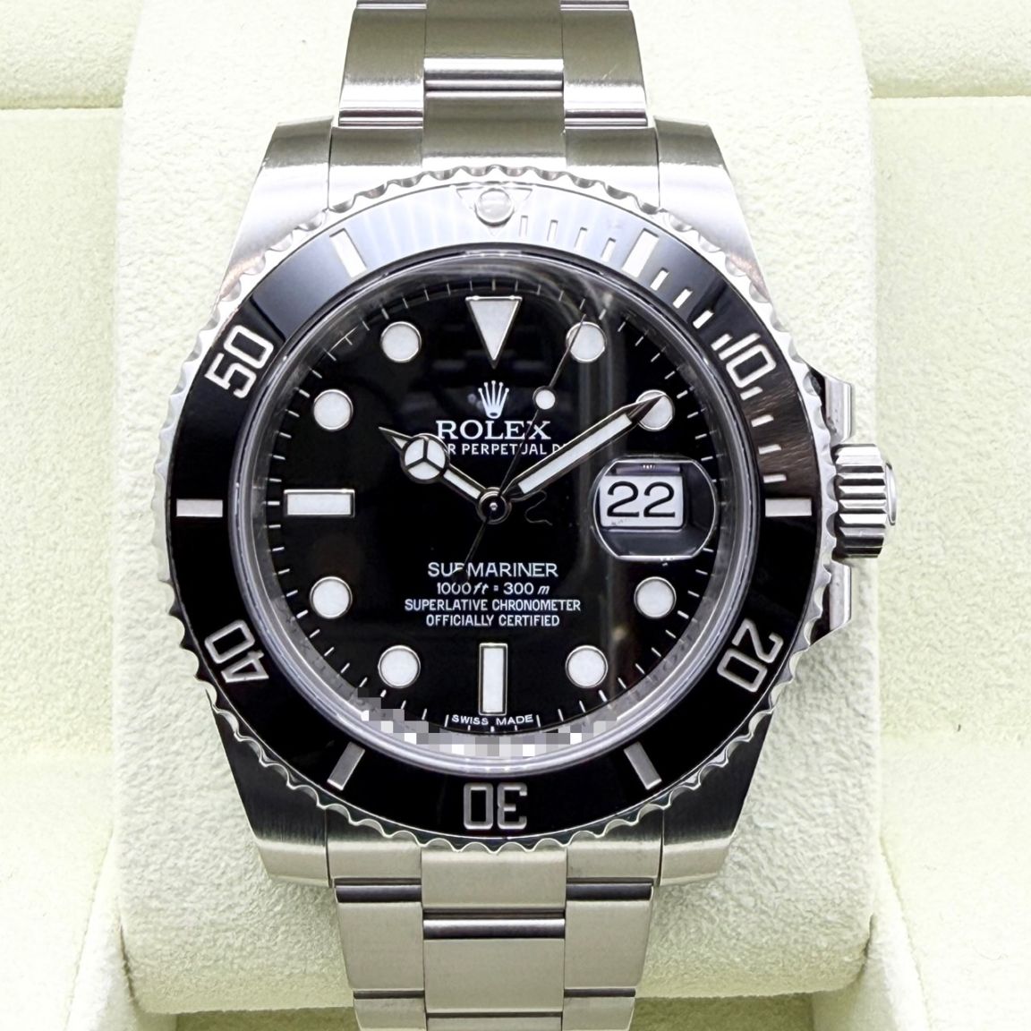 ロレックス サブマリーナ デイト 116610LN ブラック オイスターブレスレット 41mm - ブランド品専門店LUXARIA【東京銀座】