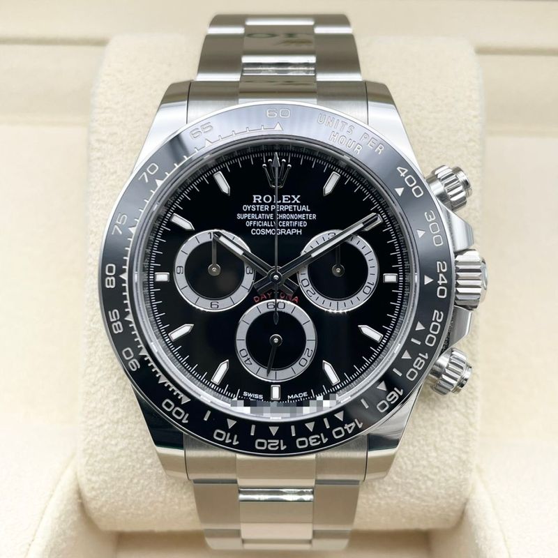 ロレックス デイトナ 126500LN ブラック ステンレススチール オイスターブレス 40mm