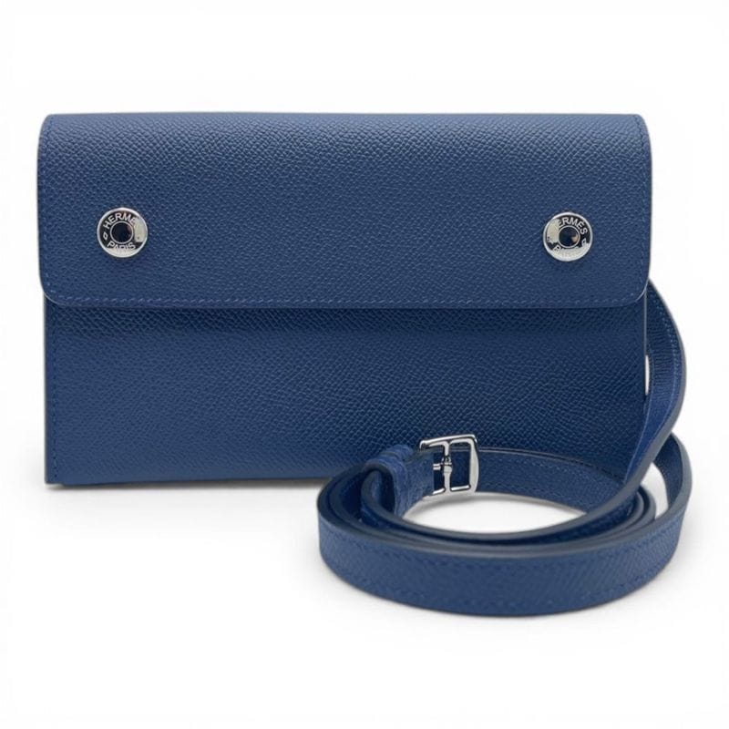 エルメス ポシェットケリー 22 ノワール スイフト ゴールド金具 U刻印