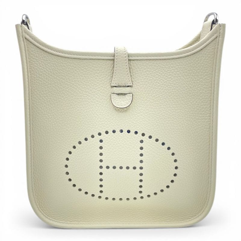 エルメス エヴリン 23 クレーム トリヨンクレマンス シルバー金具 K刻印