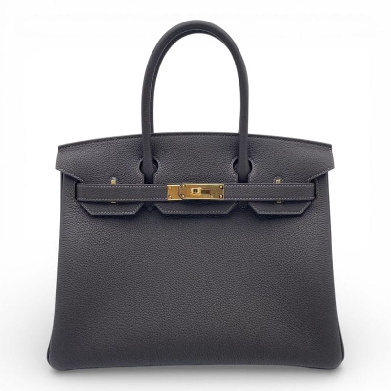 現金特価】エルメス バーキン30 ノワール トゴ シルバー金具 Z刻印