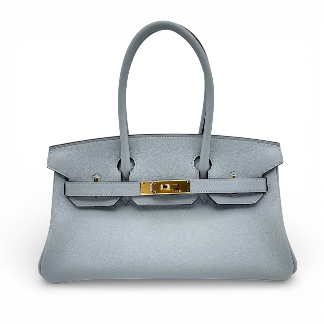 エルメス ショルダーバーキン 29 ブルーグラシエ エバーカラー
