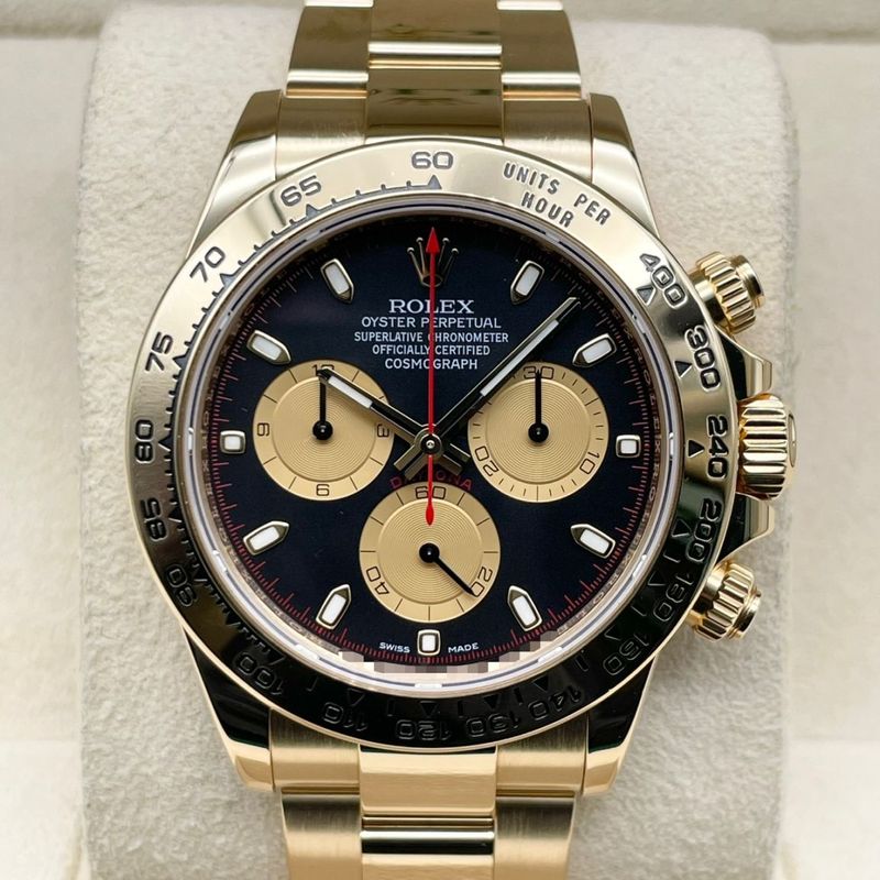 ロレックス デイトナ 116508 ブラック・シャンパン オイスターブレスレット 40mm