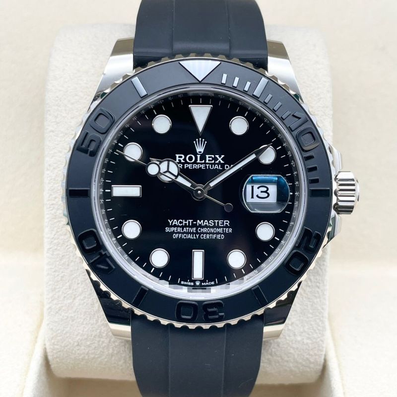 ロレックス ヨットマスター 226659 ブラック ホワイトゴールド 42mm