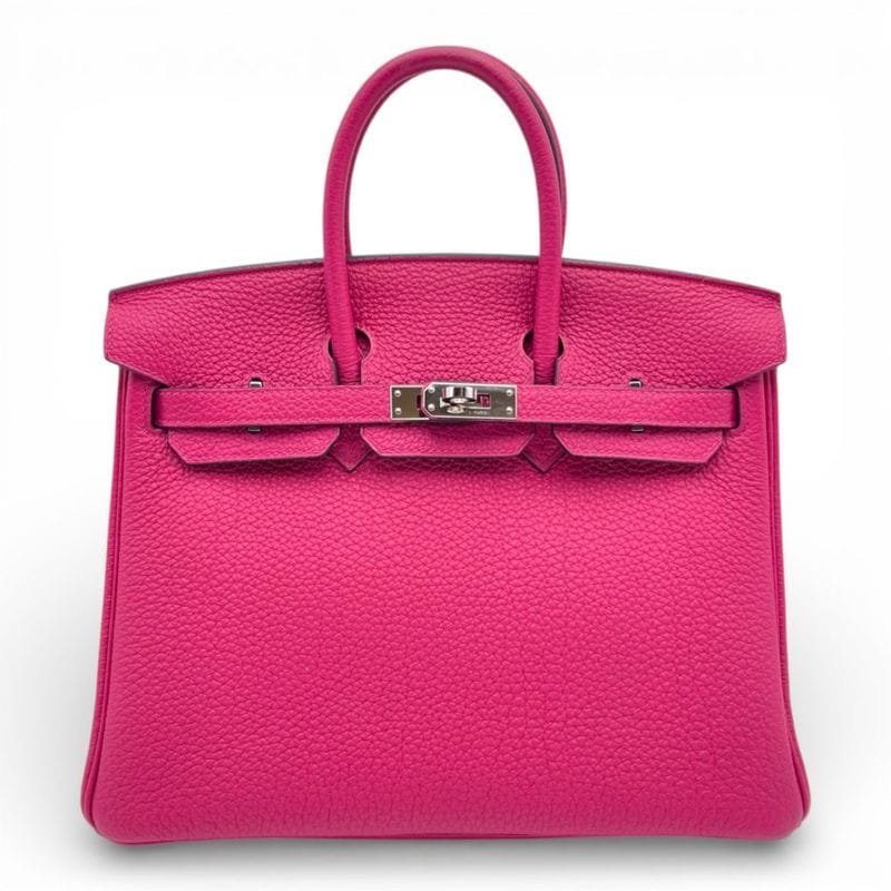 エルメス バーキン 25 ローズメキシコ トゴ シルバー金具 Z刻印