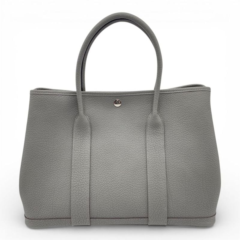 エルメス ガーデンパーティー PM グリメイヤー ネゴンダ シルバー金具 U刻印