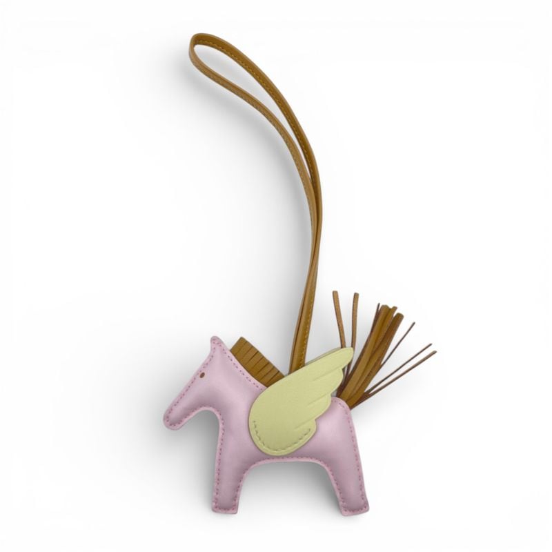 エルメス ペガサスチャーム PM ローズダーリン/クラフト/ジョーヌミルトン W刻印