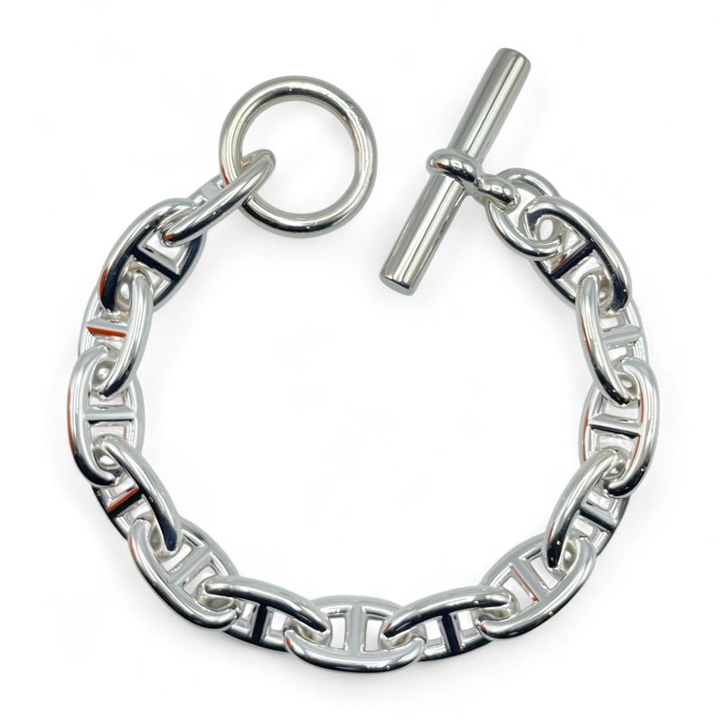 エルメス シェーヌ・ダンクル ブレスレット GM シルバー925 14コマ