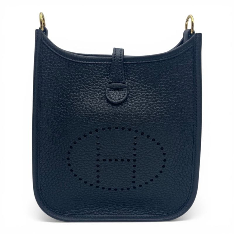 エルメス ミニエヴリン アマゾーヌ TPM ノワール トリヨンクレマンス ゴールド金具 K刻印