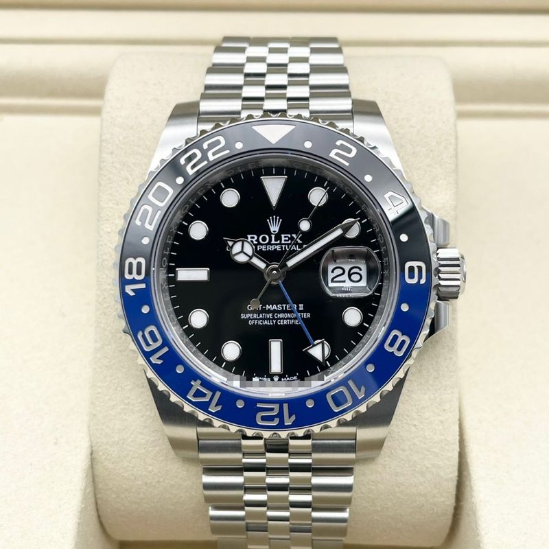 ロレックス GMTマスターII 126710BLNR バットマン ジュビリーブレス ブラック 40mm