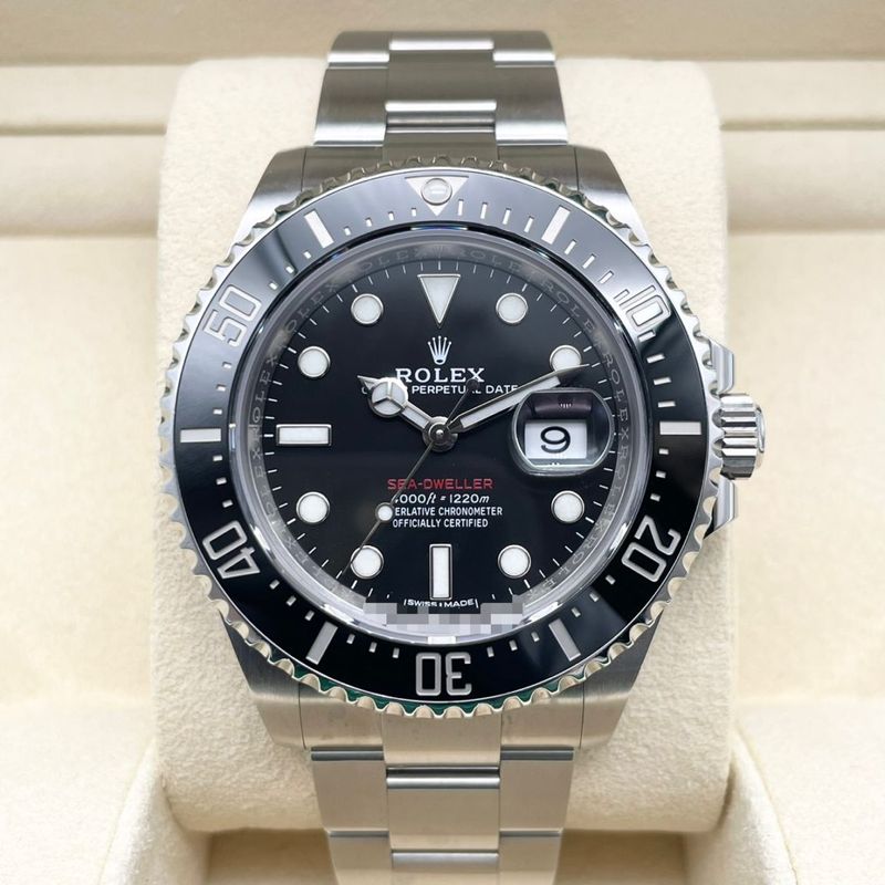 ロレックス シードゥエラー 126600 ブラック ステンレススチール 43mm