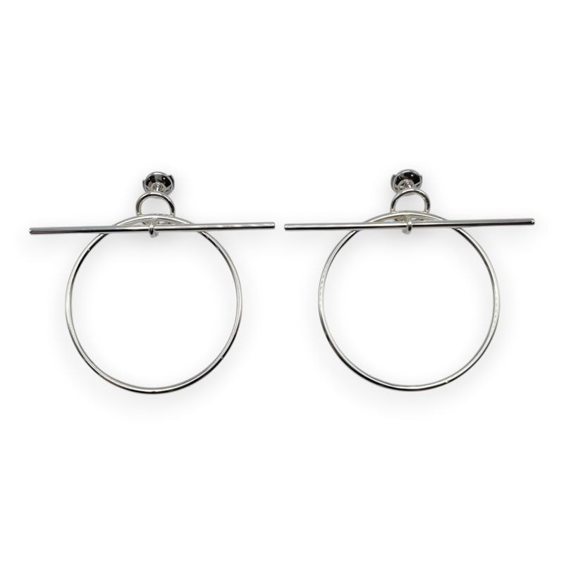 エルメス ループピアス MM シルバー925