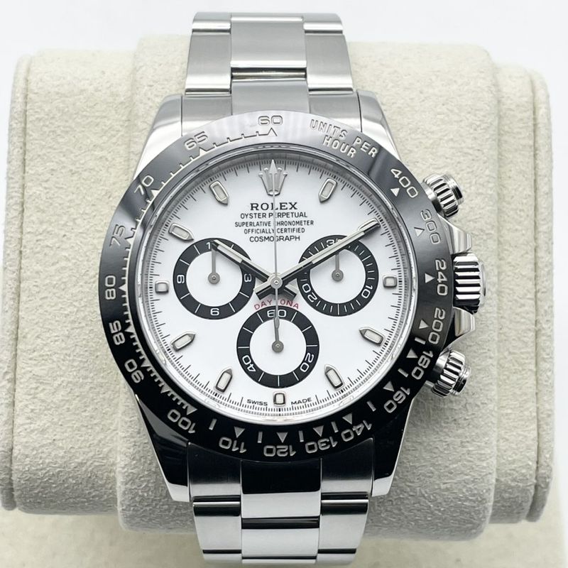 ロレックス デイトナ 116500LN ホワイト オイスターブレスレット 40mm