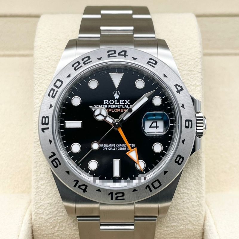 ロレックス エクスプローラーII 226570 ブラック オイスターブレス 42mm