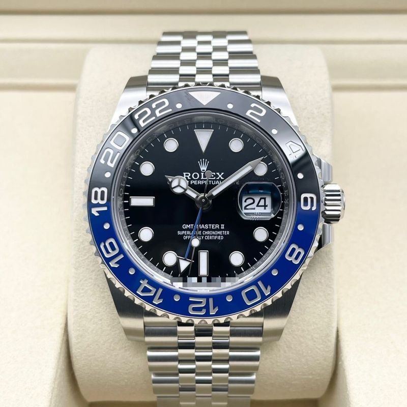 ロレックス GMTマスターII 126710BLNR バットマン ジュビリーブレス ブラック 40mm