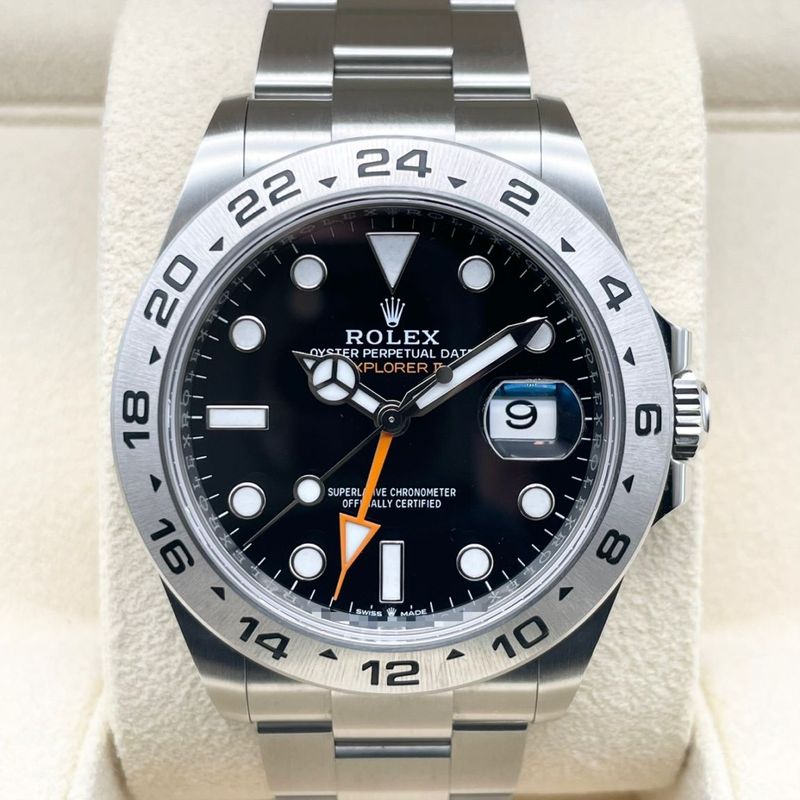 ロレックス エクスプローラーII 226570 ブラック オイスターブレス 42mm