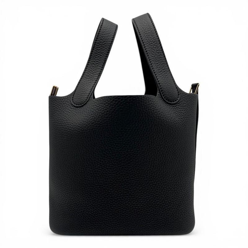 エルメス ピコタンロック PM ノワール トリヨンクレマンス ゴールド金具 K刻印