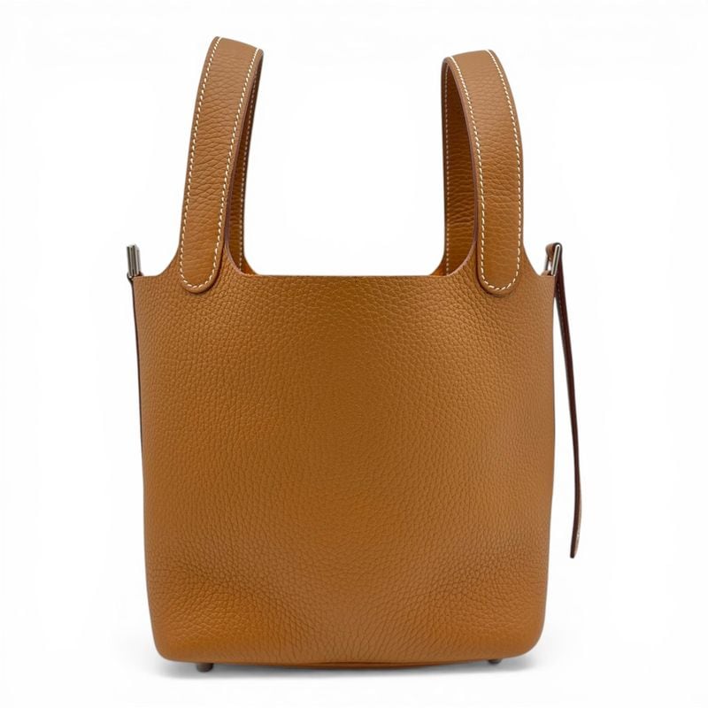 エルメス ピコタンロック PM ゴールド トリヨンクレマンス シルバー金具 K刻印