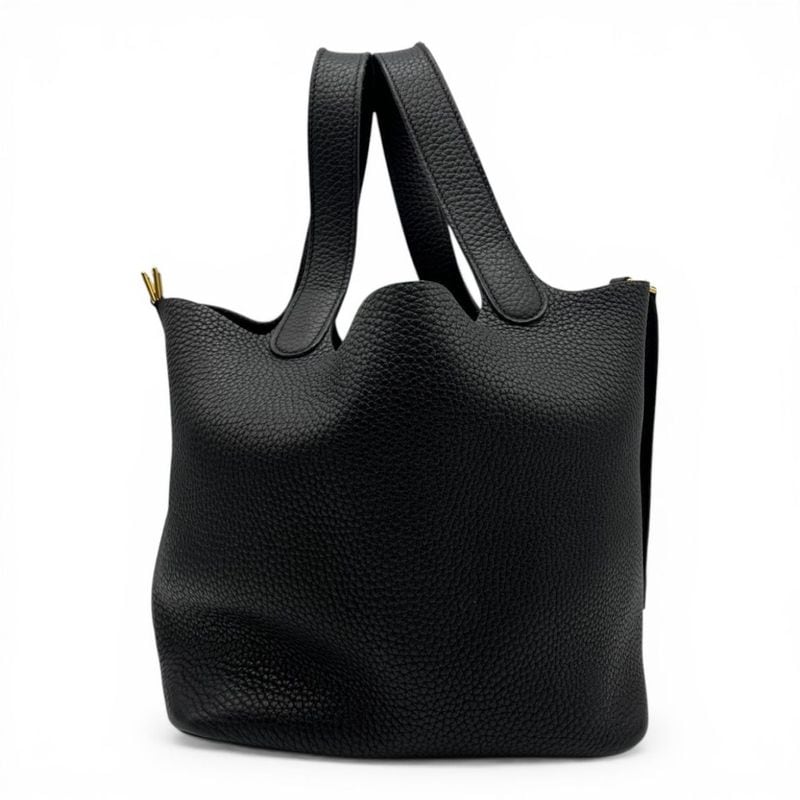 エルメス ピコタンロック MM ノワール トリヨンクレマンス ゴールド金具 U刻印