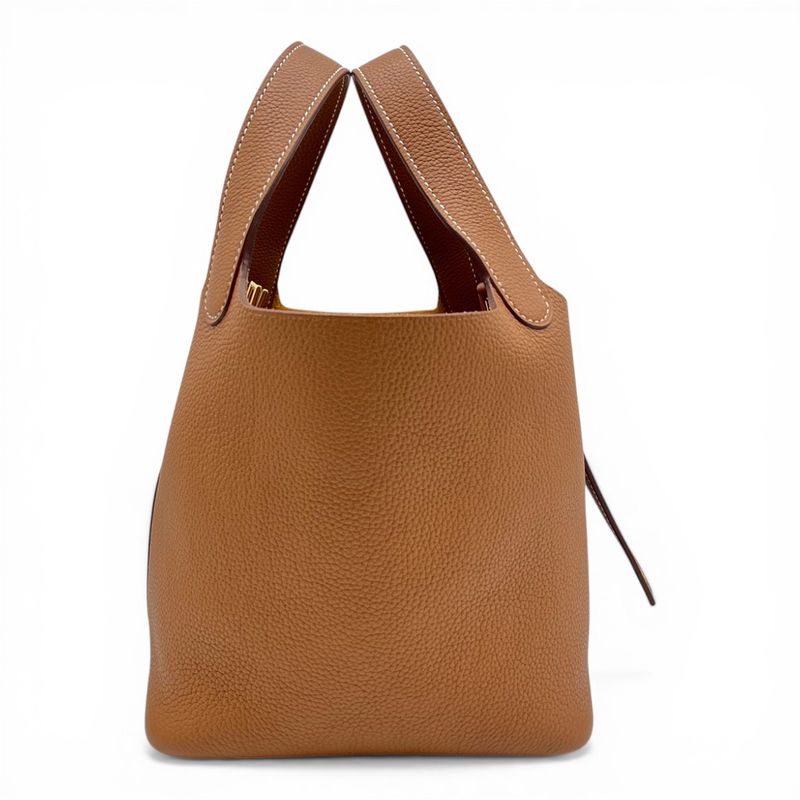 エルメス ピコタンロック PM ゴールド トリヨン系 ゴールド金具 Ｄ刻印