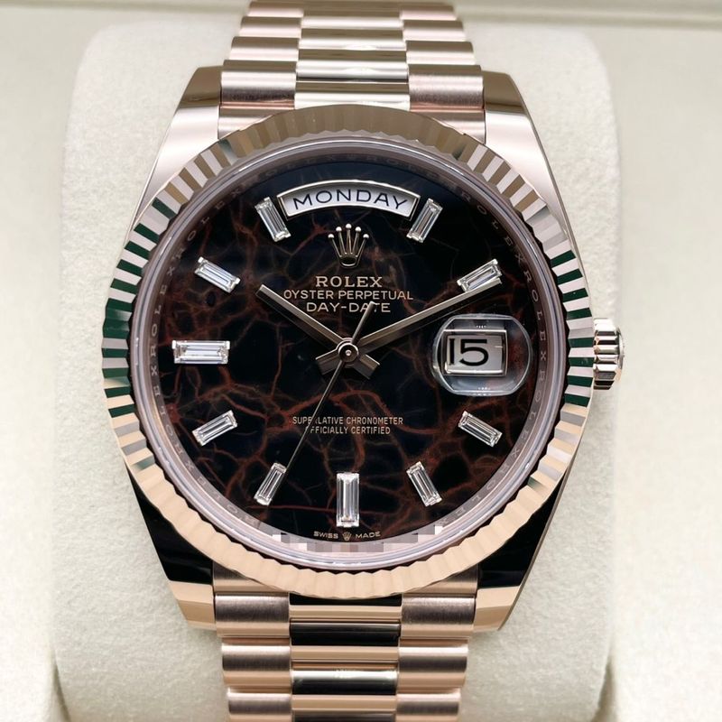 ロレックス デイデイト 228235 アイゼンキーゼル エバーローズゴールド 40mm