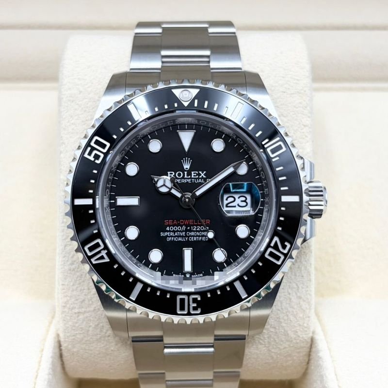 ロレックス シードゥエラー 126600 ブラック ステンレススチール 43mm