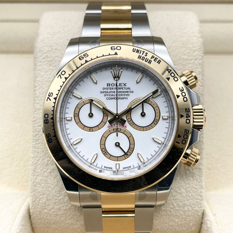 ロレックス デイトナ 126503 ステンレススチール＆イエローゴールド ホワイト 40mm