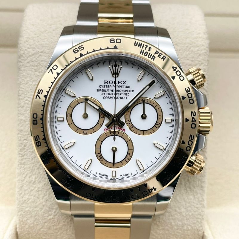 ロレックス デイトナ 126503 ステンレススチール＆イエローゴールド ホワイト 40mm