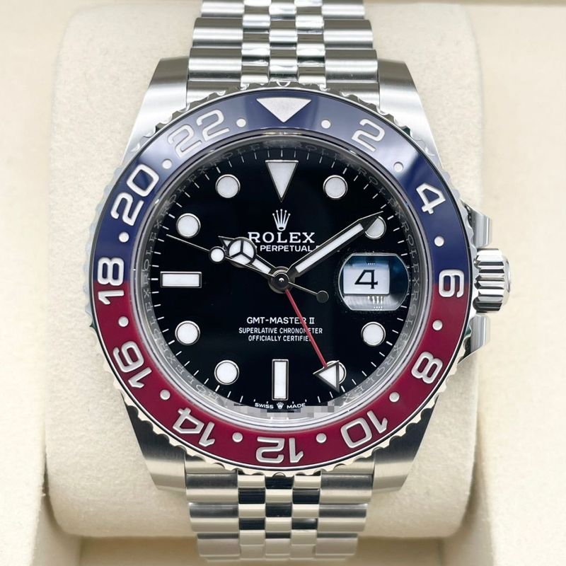 ロレックス GMTマスターII 126710BLRO ペプシ ジュビリーブレスレット ブラック 40mm