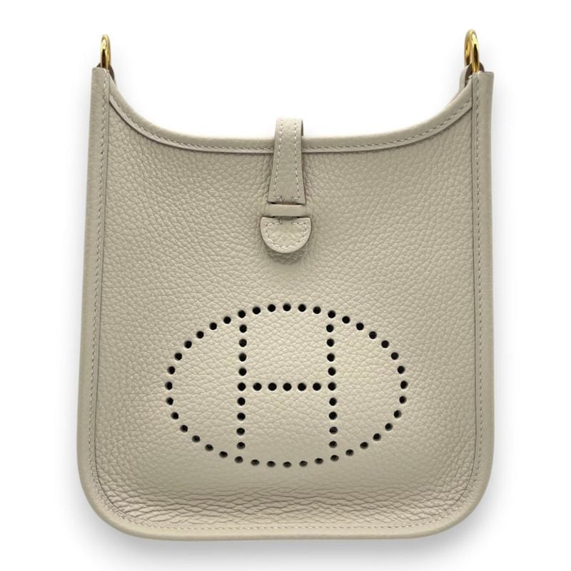 エルメス ミニエヴリン アマゾーヌ TPM クレ トリヨンクレマンス ゴールド金具 G刻印