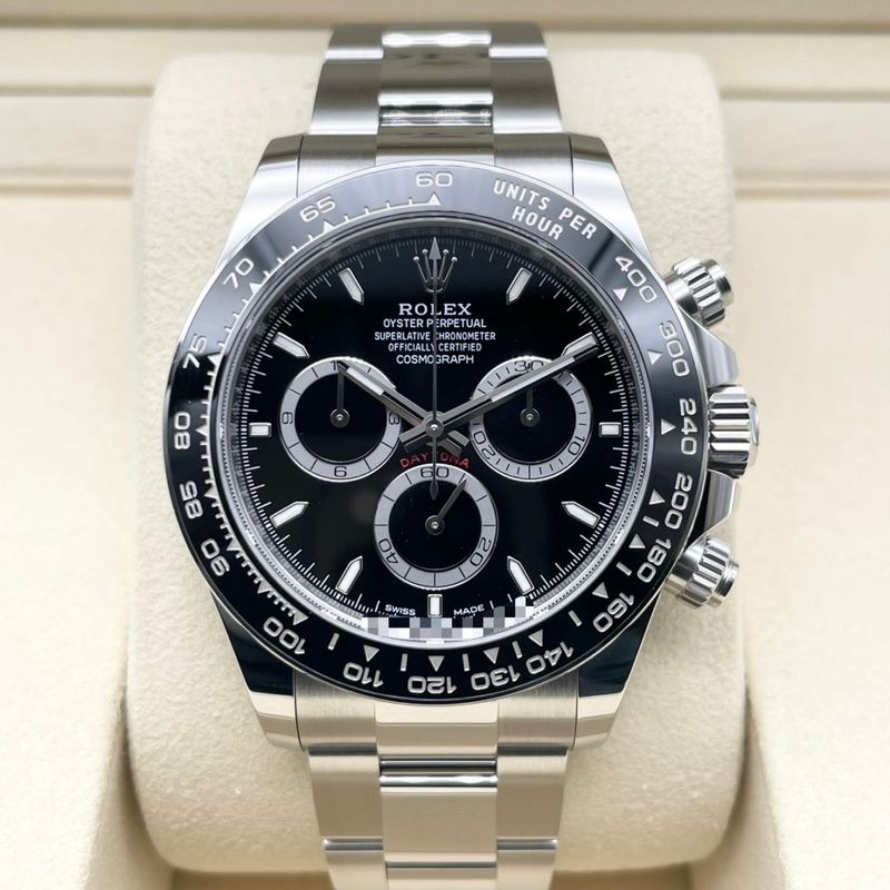 ロレックス デイトナ 126500LN ブラック ステンレススチール 40mm