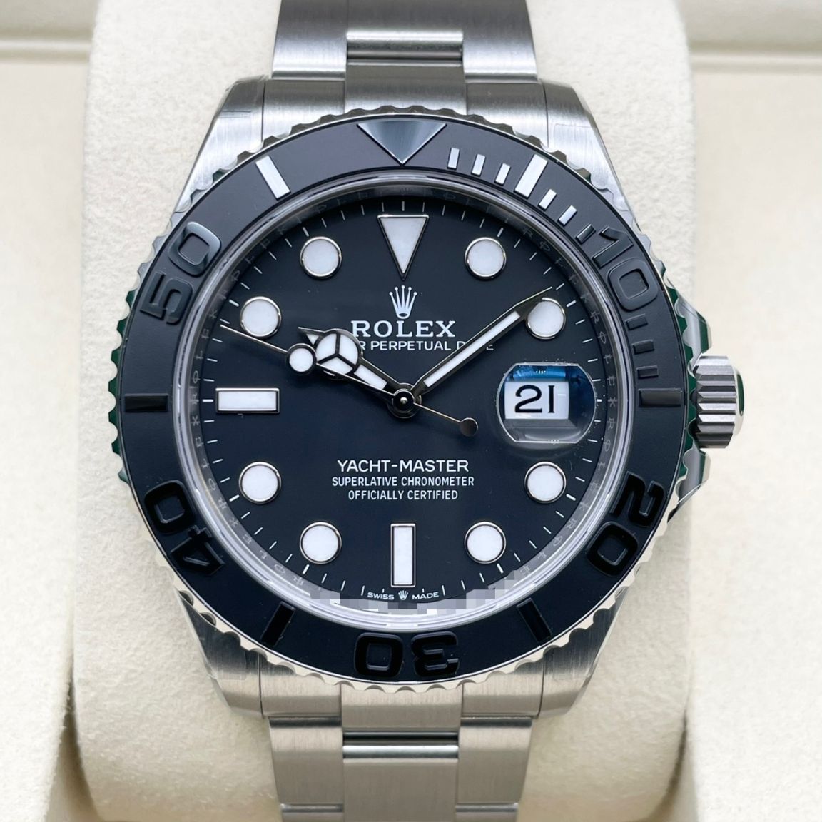 そば打ちいのーし ロレックス ヨットマスター 226627 RLXチタン 42mm - ブランド品専門店