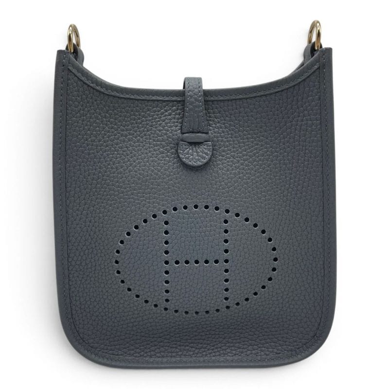 エルメス ミニエヴリン アマゾーヌ TPM グリミスティ トリヨンクレマンス パーマブラス金具 K刻印