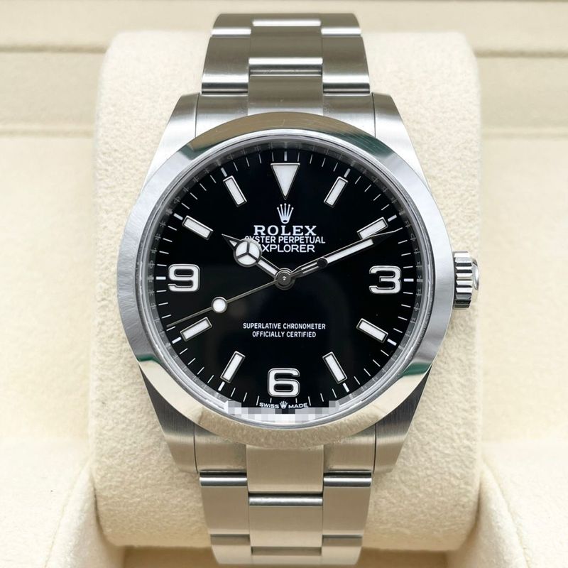 ロレックス エクスプローラー 224270 ブラック ステンレススチール 40mm