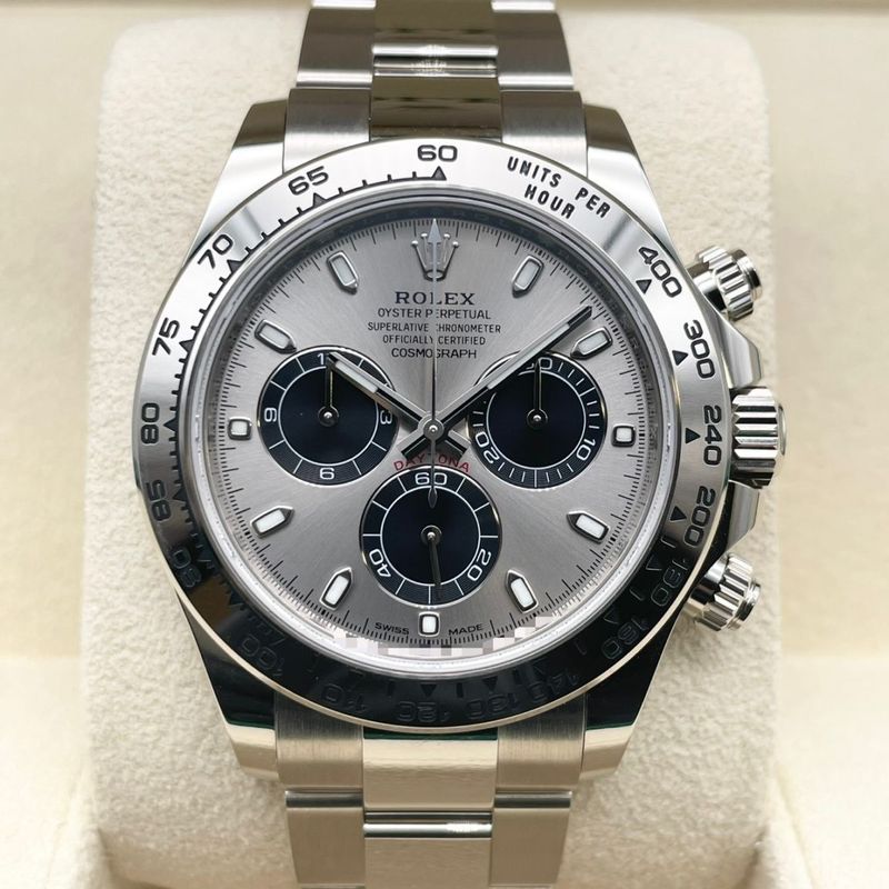 ロレックス デイトナ 116509 スチール＆ブラック ホワイトゴールド  40mm