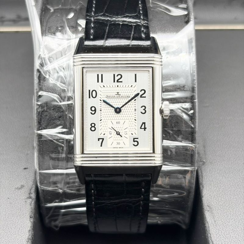 ジャガー・ルクルト レベルソ・クラシック・ミディアム・デュオ・スモールセコンド Q2458420 ステンレススチール  42.9×25.5mm