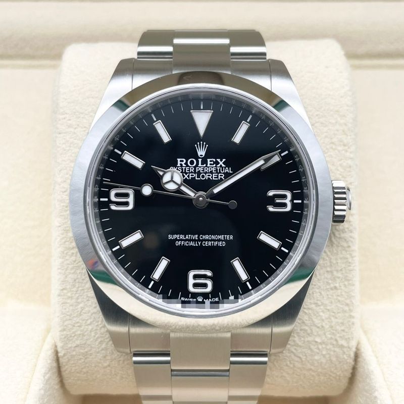 ロレックス エクスプローラー 224270 ブラック ステンレススチール 40mm