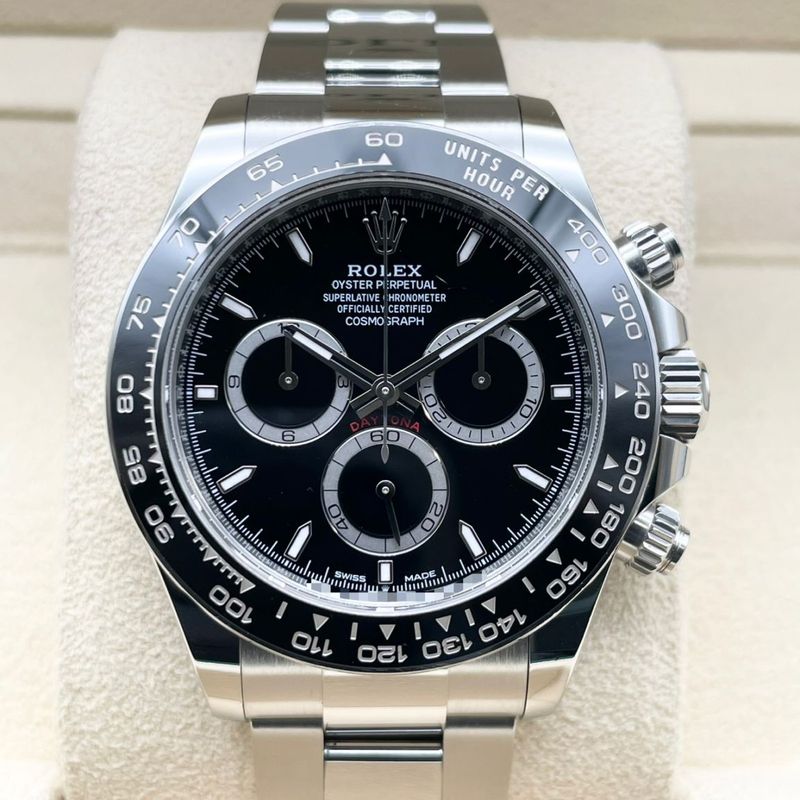 ロレックス デイトナ 126500LN ブラック ステンレススチール 40mm