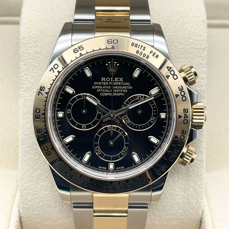 ロレックス デイトナ 116503 ステンレススチール+イエローゴールド ブラック 40mm