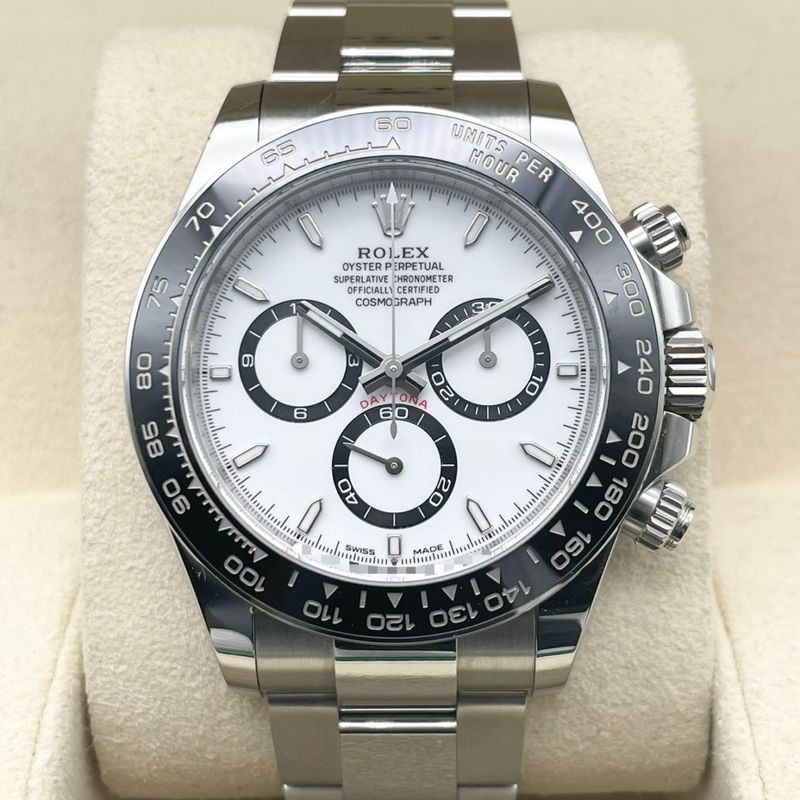 【保証書日付2024年6月！】ロレックス デイトナ 126500LN ホワイト ステンレススチール 40mm