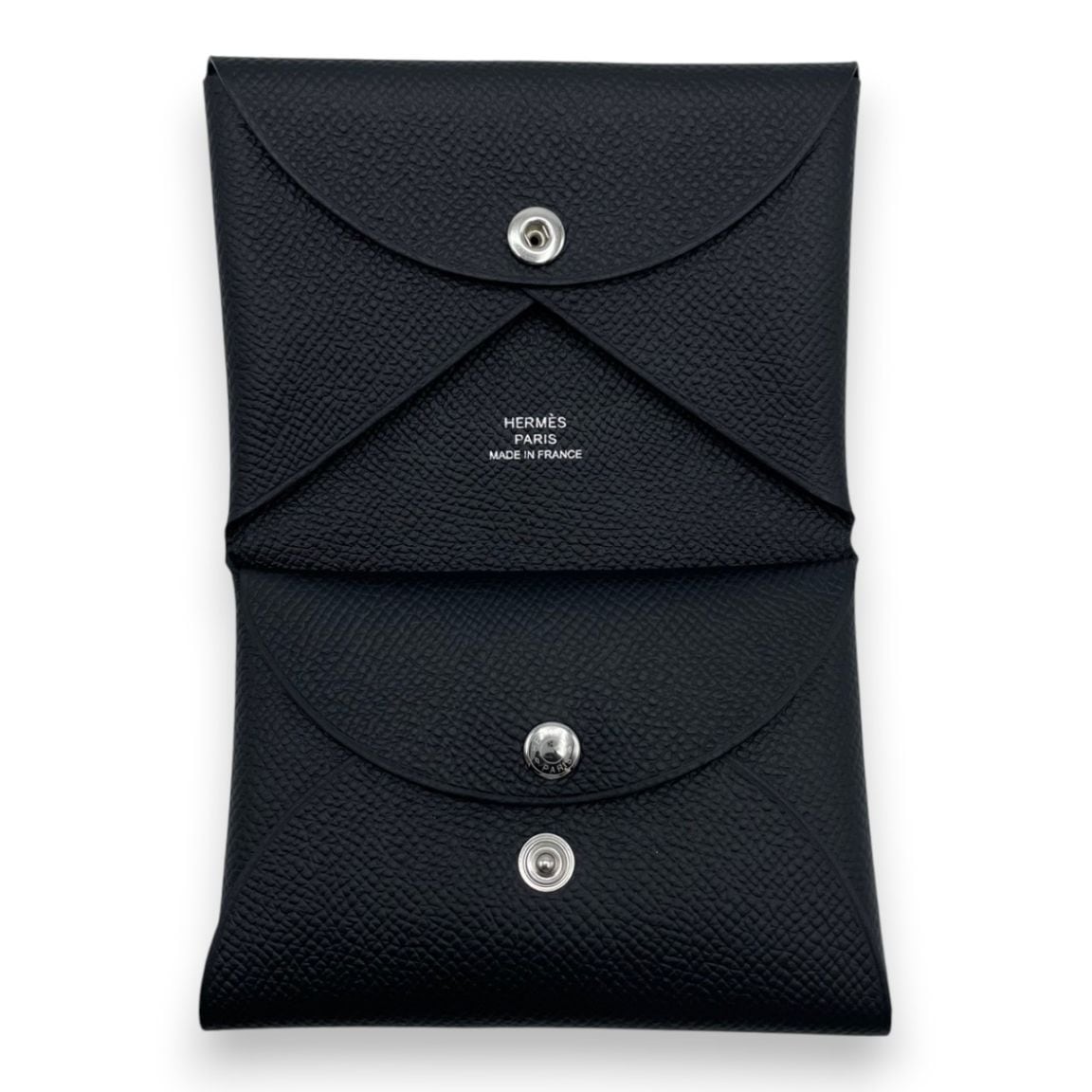 エルメス カルヴィ デュオ ノワール エプソン シルバー金具 G刻印