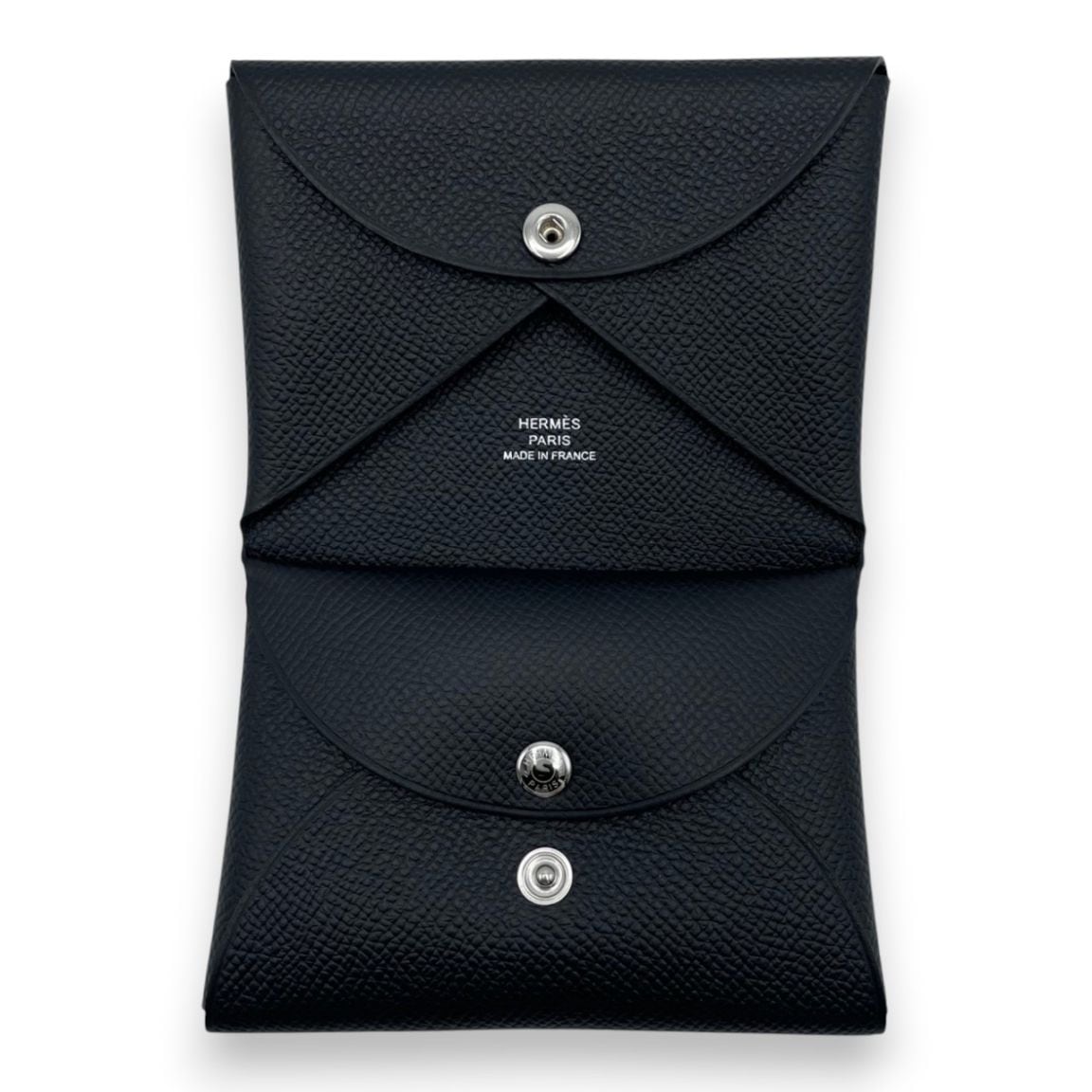 エルメス　ガルヴィ　Y刻印　使用回数1回 エルメス カルヴィ デュオ ノワール エプソン シルバー金具 G刻印
