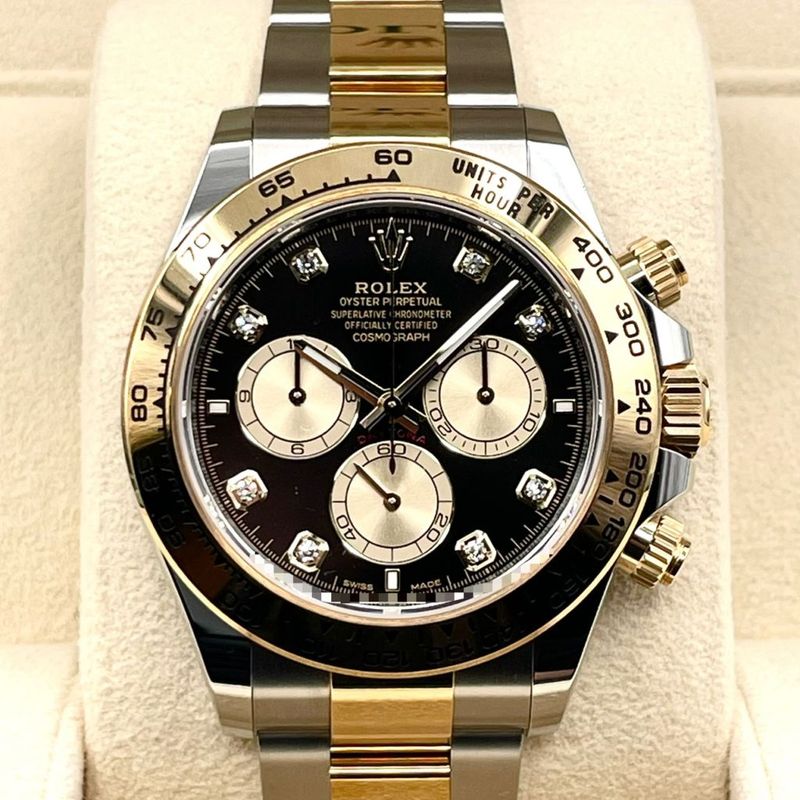 ロレックス デイトナ 126518LN ブラック&シャンパン 40mm - ブランド品