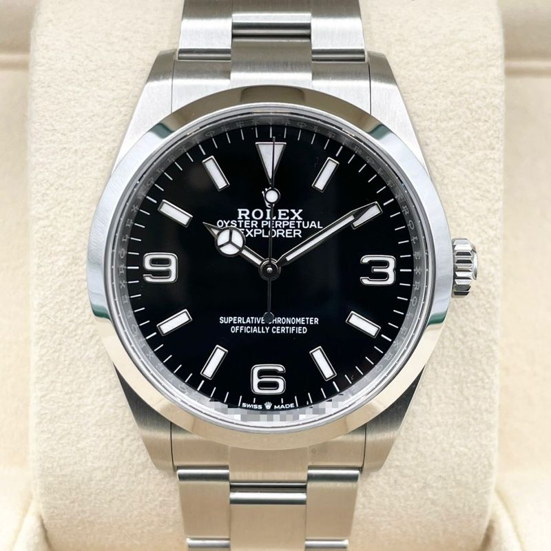 ロレックス エクスプローラー 124270 ブラック 36mm
