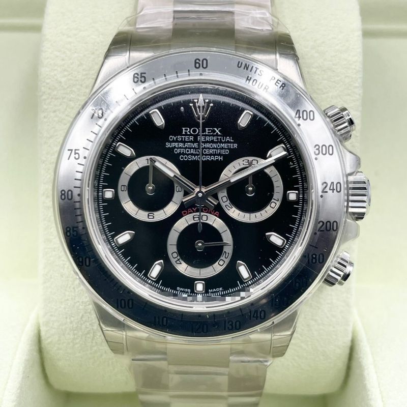 ロレックス デイトナ 116520 ステンレススチール ブラック 40mm