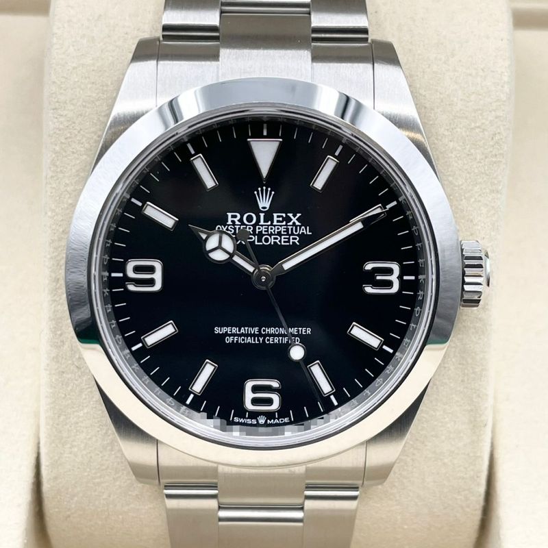 ロレックス エクスプローラー 224270 ブラック ステンレススチール 40mm