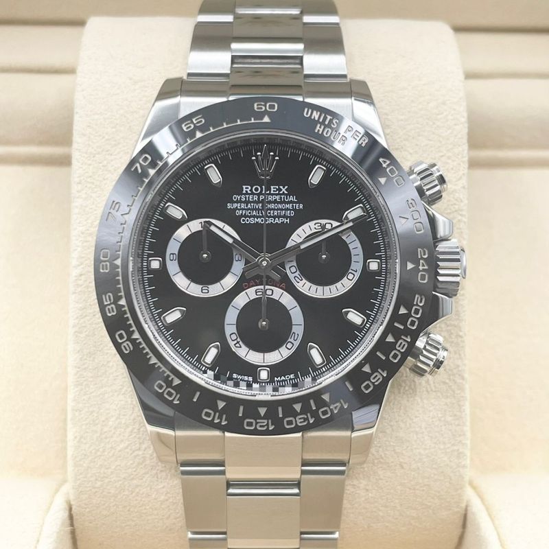 ロレックス デイトナ 116500LN ブラック ステンレススチール 40mm